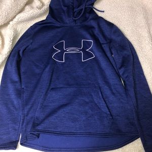 purple under armor sweatshirt